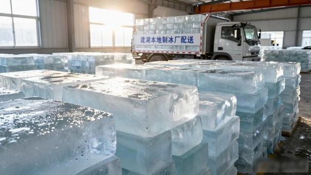 鹽城建湖工業降溫大冰塊購買指南 高溫天氣工廠車間降溫必備